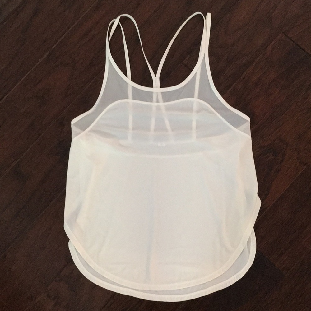 Lululemon white tank